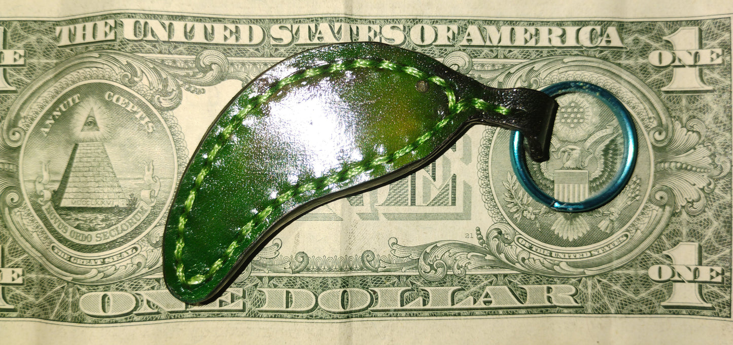 Keychain - Lucky green chili pepper / Llavero - Chilito verde de la suerte