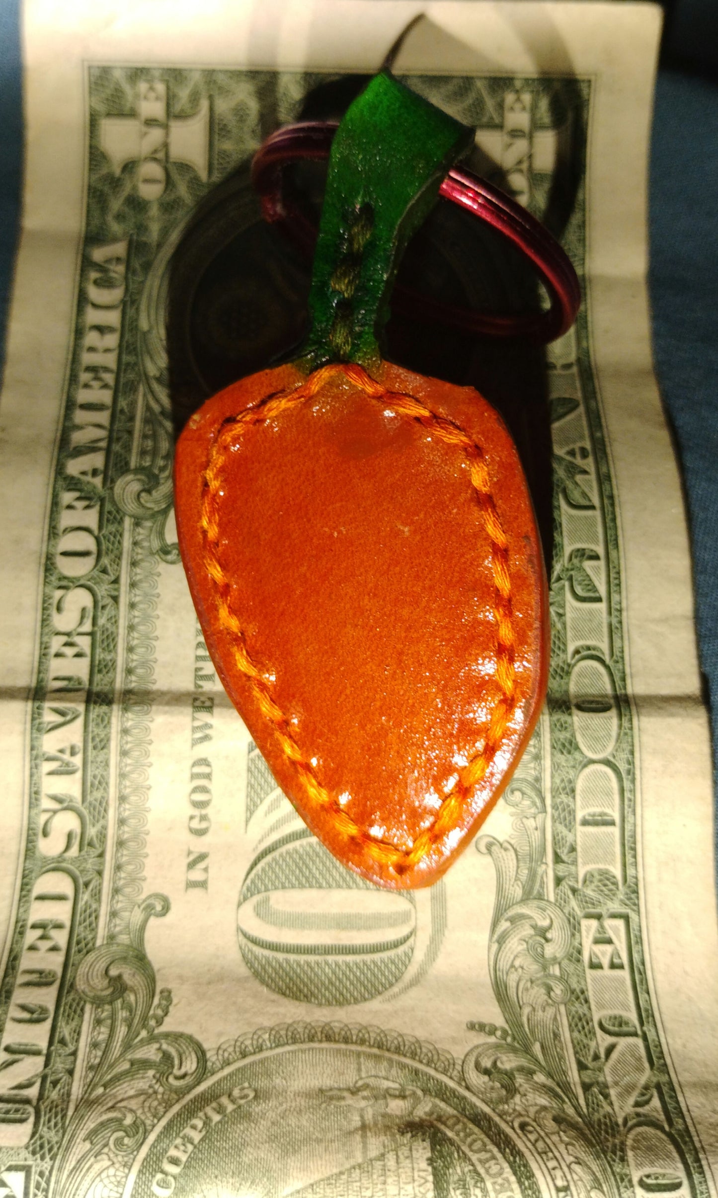 Keychain - Lucky chilli pepper habanero / Llavero - Chilito habanero de la suerte