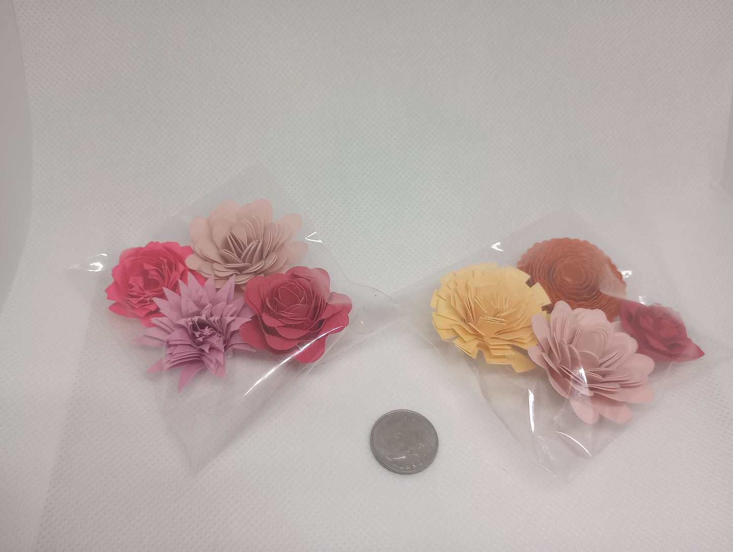 3D Paper Flowers (1 inch wide approx.)