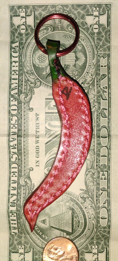 Keychain - Lucky red chilli peeper / Llavero - Chilito cascabel de la suerte