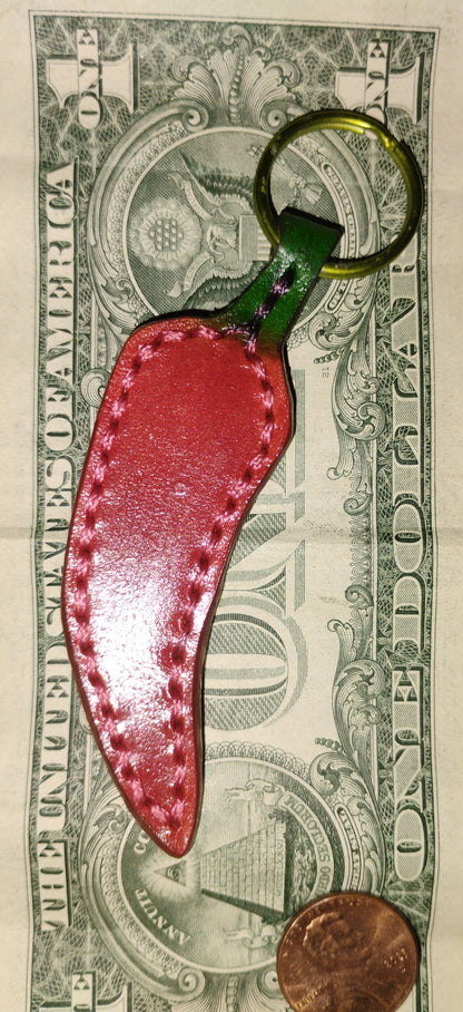 Keychain - Lucky red chilli peeper / Llavero - Chilito rojo de la suerte
