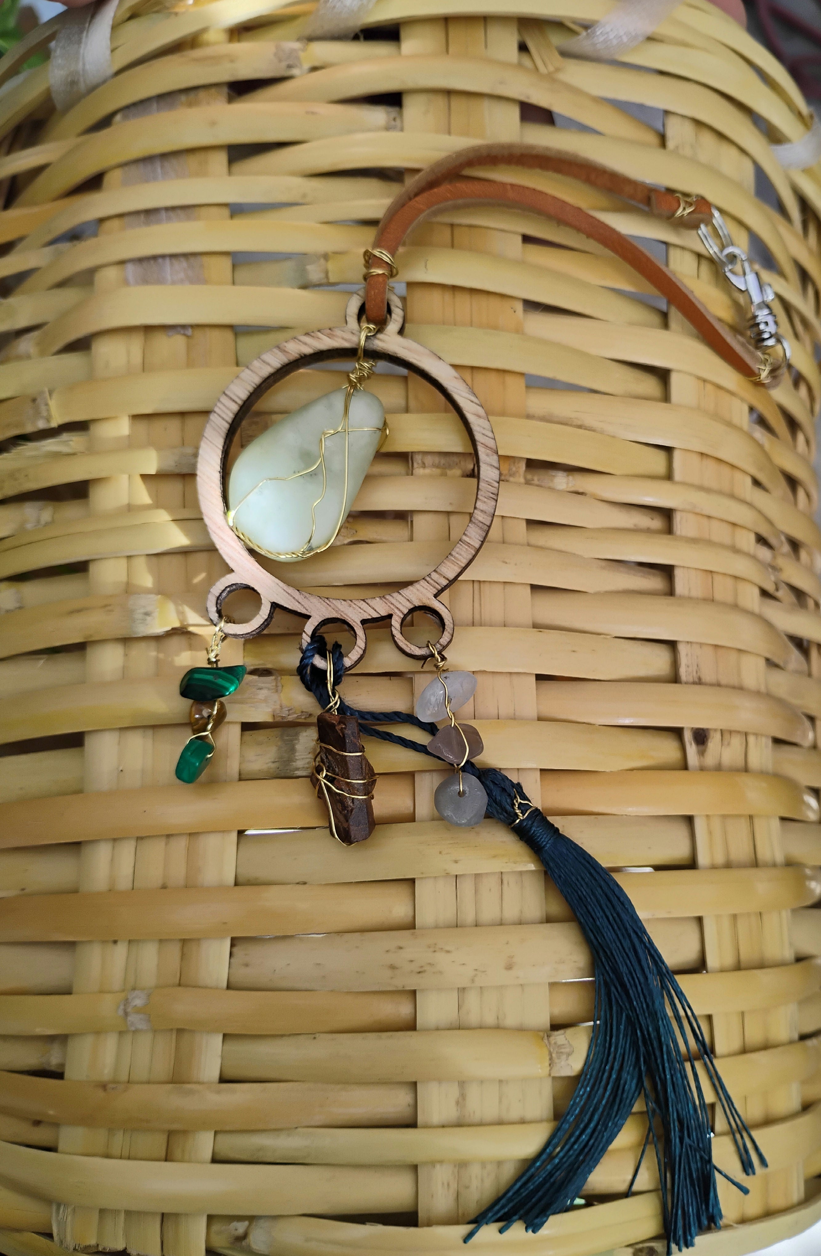 Multi crystals - Rear view mirror vehicle charm