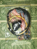 Rear view mirror vehicle charm #Obsidian