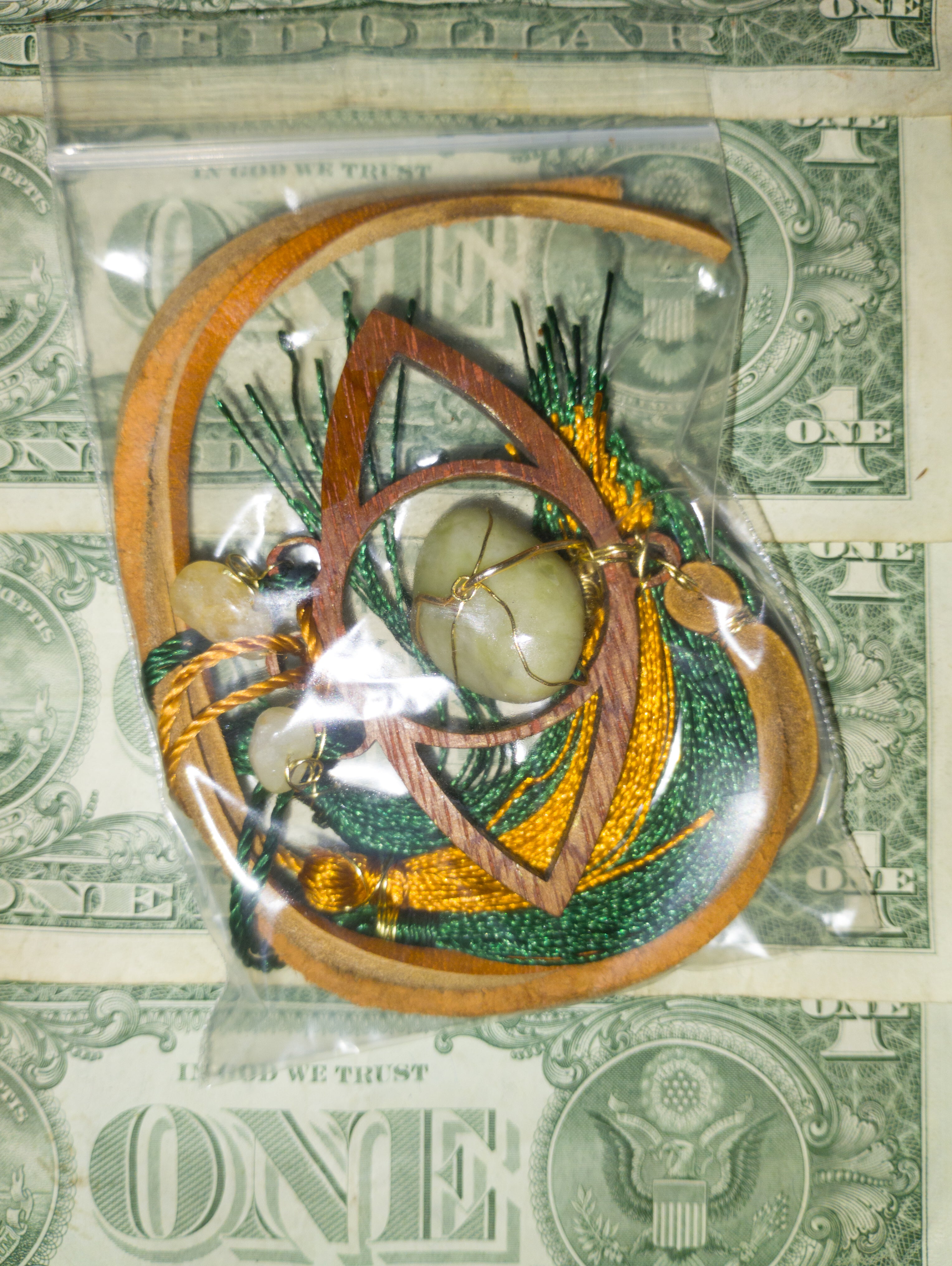 Rear view mirror vehicle charm # Jade (Eye)